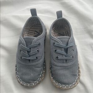 Stylish Blue Canvas Kids Shoes